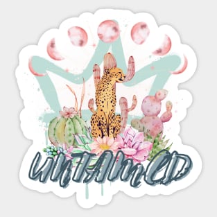 Untamed - Cheetah Sticker